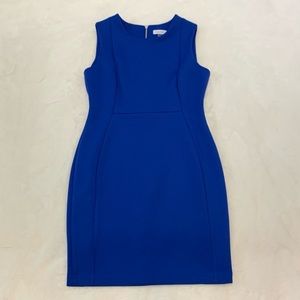 Calvin Klein Blue Sleeveless Dress